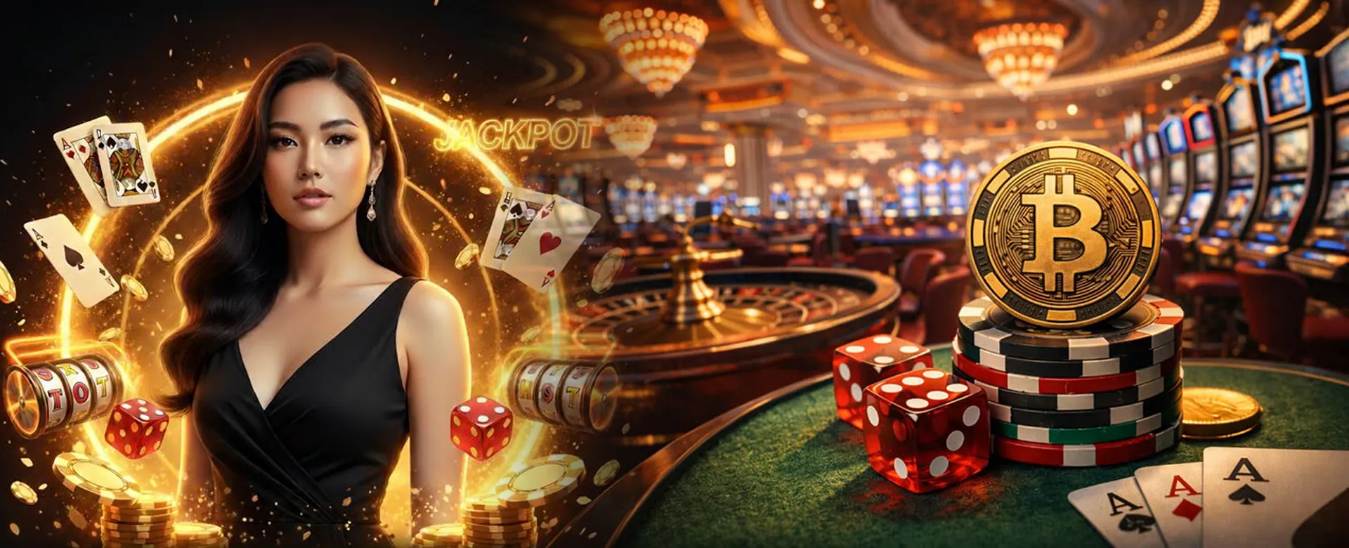 77JL Casino Login background with vibrant casino elements